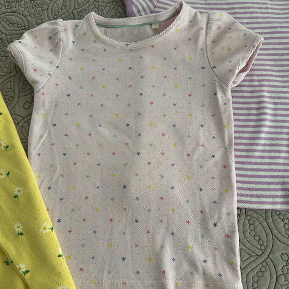 Girl’s Bundle Mini Boden Pointelle Tops - Picture 3 of 15
